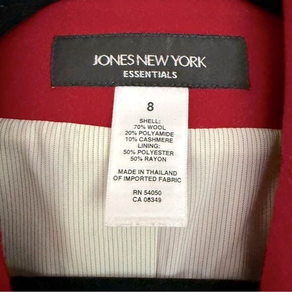 Jones New York red blazer - Picture 5 of 5